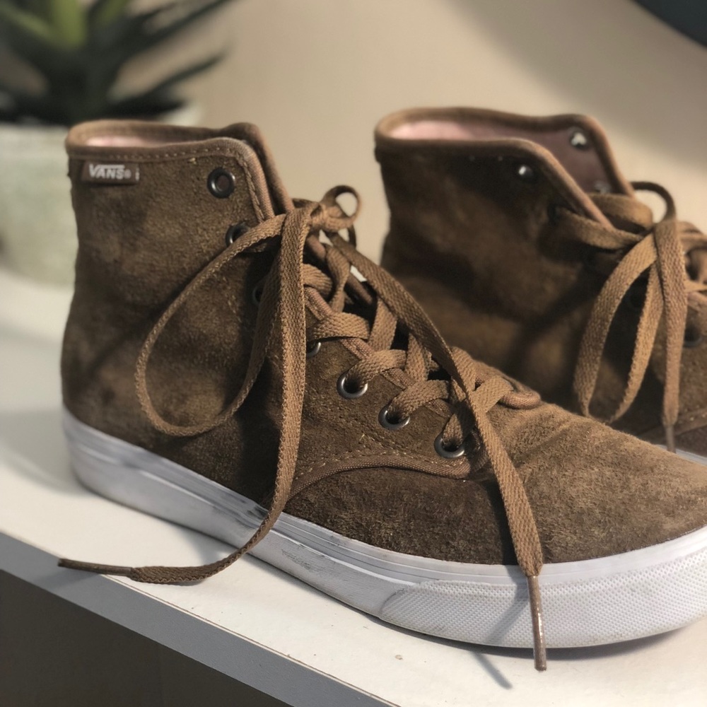 Suede Vans Hightop’s🧡